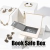 8.7 x 5.9 x 1.7in Diversion Book Safe Hidden Safe