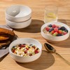 AmorArc Ceramic Cereal Bowls Set of 6, 22oz Stoneware Soup