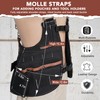 KUNN Leather Tool Vest for Men – Adjustable 37-Pocket Work