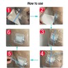 30 Pcs Waterproof Ostomy Bag Shower Cover(10x12) cm, Stoma Bath