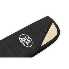 Funky Chalk Luxury FUR LINED Centre Joint Pool Snooker Cue Case - Holds Butt & 2 Shafts