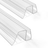 Bathroom Shower Glass Door Bottom Seal Strips, Length 36 Inch