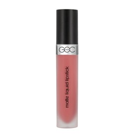 GOC, Labial liquido matte, Matte Liquid Lipstick, Resistente al agua, Larga Duración, No Reseca los labios ni cuartea, Sin manchas, Color Rose, GMLC01