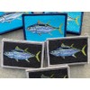 2" x 3" Bluefin Tuna Sportfish Tactical Patch - Black