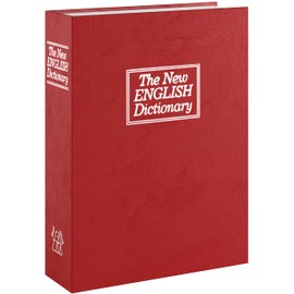 ACROPAQ Book Safe - With Combination Lock, 11.6 x 18.5 x 5.5 cm - Secret Hiding Place, Discreet Hiding Place for Valuables, Perfect Money Hides for Home, Safes & Safe Accessories for Private Homes,