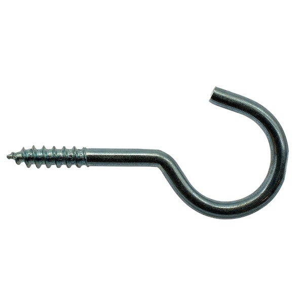 NIMA PARTS Hook Screw Round Galvanised Steel for Wood –