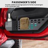 DIAMOOKY Metal Front Door Pocket Storage Box for Jeep Wrangler