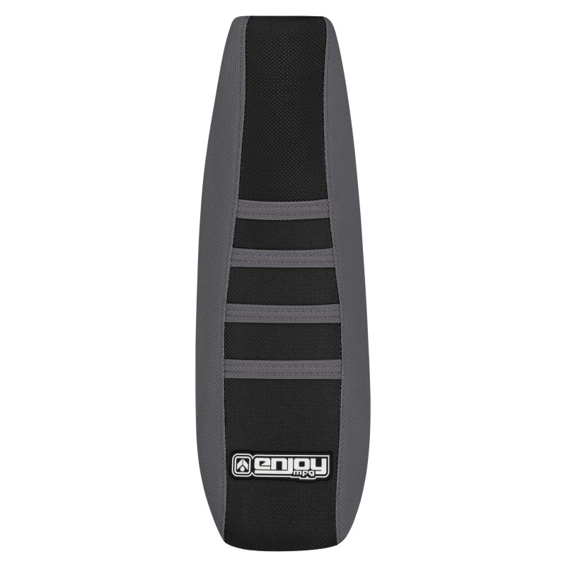 Enjoy Mfg 2002-2022 Kawasaki KLX 110 gripper seat cover GREY/BLACK/GRE