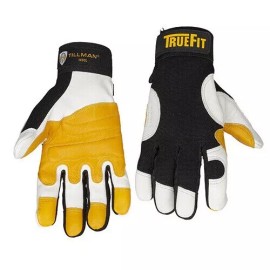 Tillman Ultra True Fit Premium Grain GOATSKIN MECHANICS PROTECTIVE WORK GLOVES - Medium