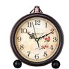 SWHONG Rural Mantle Clock Metal Clock Home Decoration Mantle clock