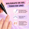 Pinceles para Uñas, Gel para Uñas, Requires lamp curing 6