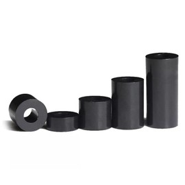 OG Secure | Black Nylon Standoff Plastic Spacers Washers M8 5-25mm 25mm / 25