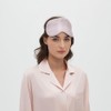 2 PACK Mulberry Silk Sleep Eye Mask, 100% Real Silk,
