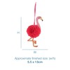Trimits Pom Pom Decoration Kits, 5.5 x 13cm, Flamingo