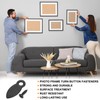 sourcing map 50Pcs Picture Frame Backing Hardware Clips with 50Pcs