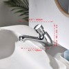 Ibergrif - Timing Basin Mixer, Bathroom tap, Chrome