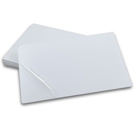 ebamaz Aluminum Alloy Sublimation Blanks 4X6X0.04 inch 10PCS Metal Photo Signs Round Corners Plates (Pure White) 10X15CM