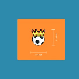 Soccer Shoe Decoration Charms for Croc Clog, Sports Ball Charms Accessories for Adults