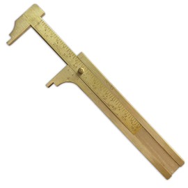 Vernier Caliper Tool for Beads Gemstone Jewelry Brass Tool 100mm