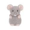 Apricot Lamb Grey Rat Plush Mouse Stuffed Animals for Kids,