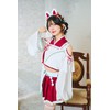 Clearstone Women's Halloween Maneki Maiden, Cosplay, White