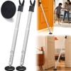 2 Pack Door Security Bar – Anti-Slip 600LB Heavy Duty