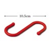 Zeal S Shape Hook, Red, One Size