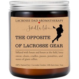 Lacrosse Dad - Lacrosse Dad Candle - Lacrosse Dad Gift - Lacrosse Team Dad Gift - Birthday Gift for Dad - Father's Day Gift - Unique Gift for Dad - Lacrosse Dad Gift Manager