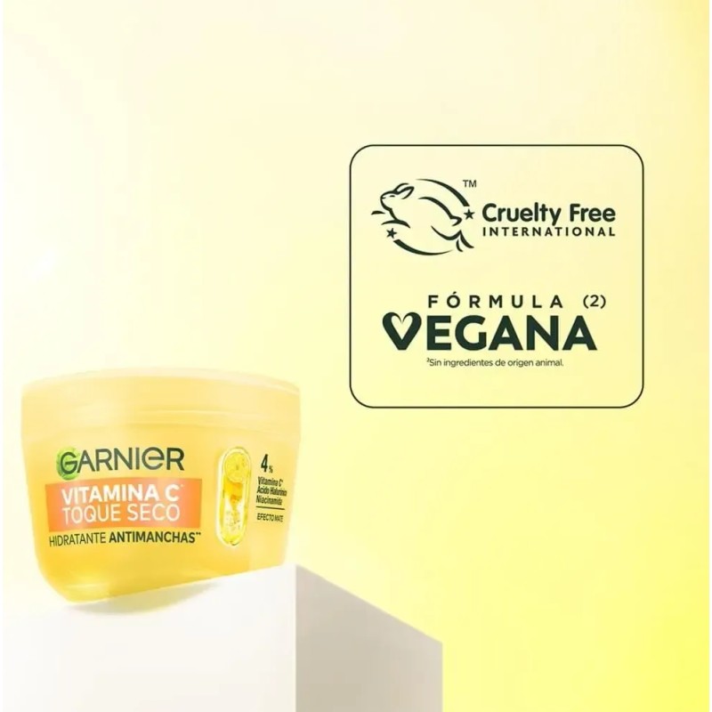Hidratante Antimanchas Vitamina C Toque Seco 85g Garnier