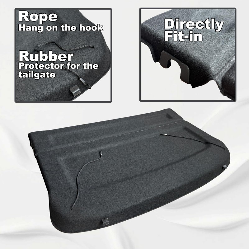 Volcaner Cargo Cover Compatible with Mazda CX30 CX-30 Accessories 2020-2025,Non-Retractable