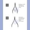 TITANIA Cuticle Nippers (10 cm) • Premium Cuticle Nipper for