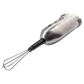 Ozeri Deluxe Frother & Whisk in Stainless Steel, with Stand and 7 Frothing Attachments, stainless_steel, Grey, 2