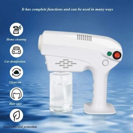 SMART Steam Atomizer, Fogger Machine Disinfectant Blue Lighter Handheld Nano Steam Atomizer, Fogger Machine Disinfectant Sprayer.