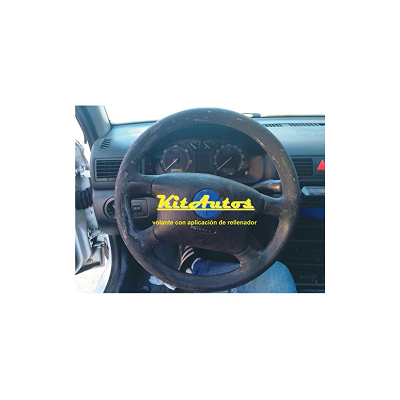 KITAUTOS Restoration kit for leather and plastic steering wheels.
