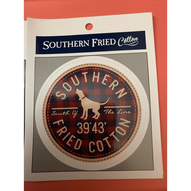 2 Southern Fried Cotton SoFri Co Decal Stickers Lot Bumper