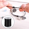 Nylon Cord, 1.5 mm x 100 m Black Nylon Jewellery