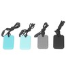 4pcs Sensory Chew Necklace Food Grade Silicone Reduce Anxiety Safe
