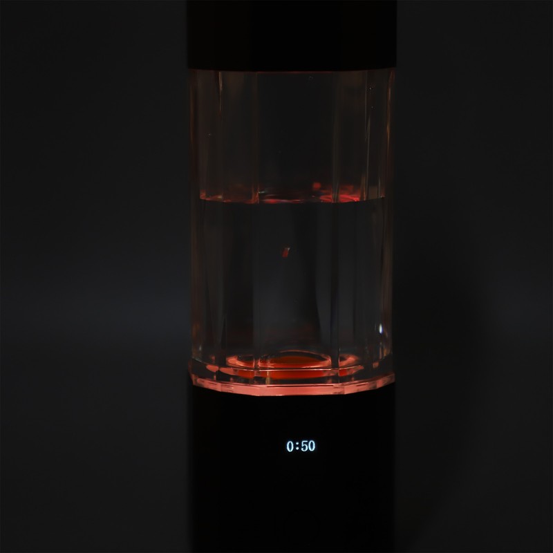 Hydrogen Water Bottle with Colorful Lights Platinum Titanium Electrode 2