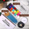 Ucanbe Pintura Facial Athena Original Con Polvo Y 10 Brochas