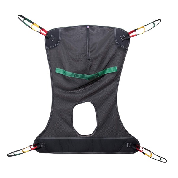 Graham-Field FMC114 Lumex Full Body Sling with Commode Opening for Patient Lifts, Mesh Fabric, Medium, 450 Pounds
