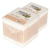 Chrisma Derma Lab Black Multi-Cotton Swabs (4), 200 packs / 크리스마 더마랩 블랙 멀티 면봉 4개 200개입