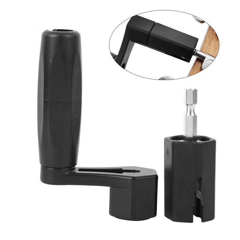 Guitar String Winder, 2 in 1 ABS Bridge Pin Peg