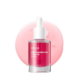 ANUA ANUA 10% Niacinamide+ 4% Tranexamic Acid Serum, Ceramide, Hyaluronic Acid, Vitamin B12 Natural color, Korean Glass Skin, Fragrance-Free, Korean Skincare, 30ml /1.01 fl.oz.