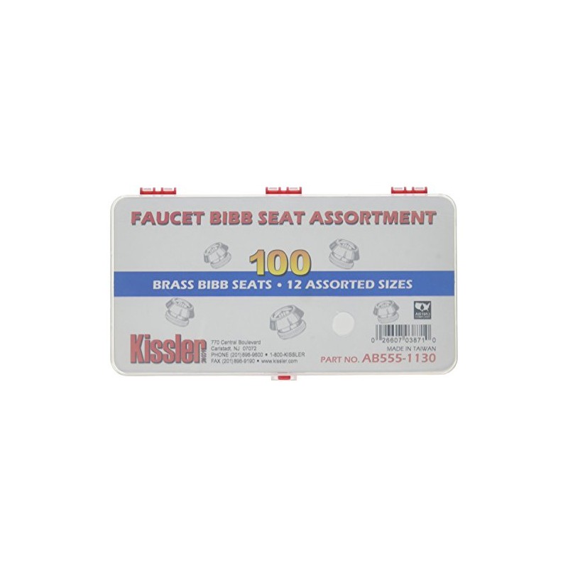 Kissler & Co. AB555-1130 Bibb Seat Kit (100 Piece)