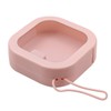 ANCLLO 2 Pieces Hair Scrunchie Organizer Holder Box Jewelry Organizer