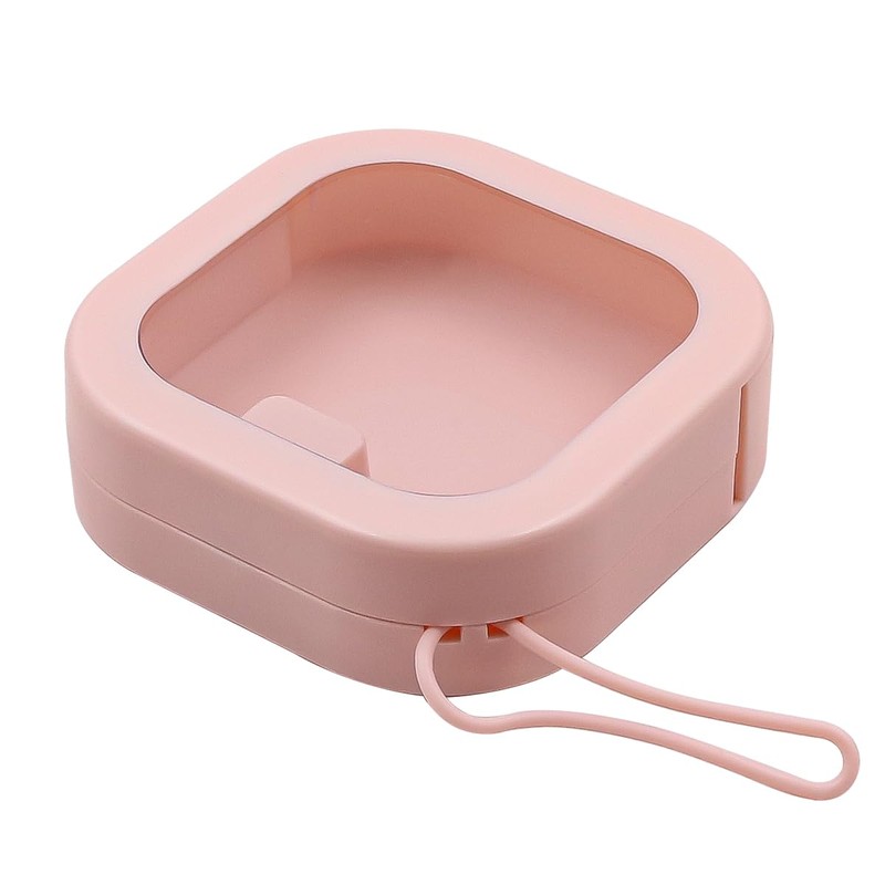ANCLLO 2 Pieces Hair Scrunchie Organizer Holder Box Jewelry Organizer