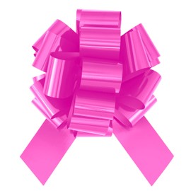 sxvblly 12 Inch Large Pink Bows,1PCS Big Bow for Present,Giant Bow Suitable for Bikes,Appliances,Big Gift Box,Table Decorations and New House Decorations(Paint Pink)