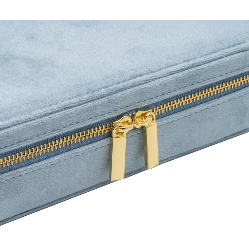 COWFEX Velvet Multiple Ring Box Jewelry Organizer Display Tray with