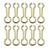 Walmeck 200PCS Brass Sinker Wire Eye for DO-IT Molds