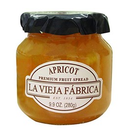 Mario Camacho La Vieja Fabrica Apricot Premium Fruit Spread, 9.9 Fl Ounce (Pack of 8)